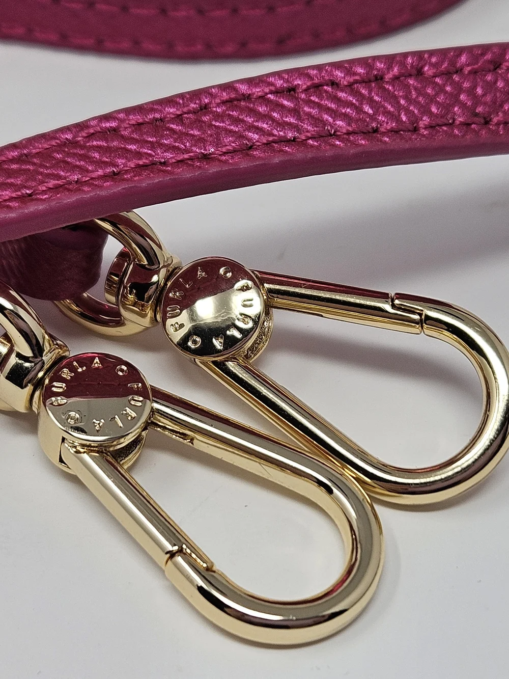 Furla Pink Sequin Mini Tote Bag